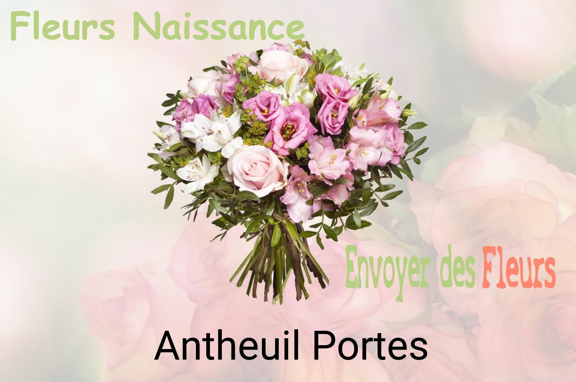 Bouquet de fleurs de naissance livré à Antheuil-Portes